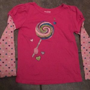 Girl toddler long sleeve T-shirt